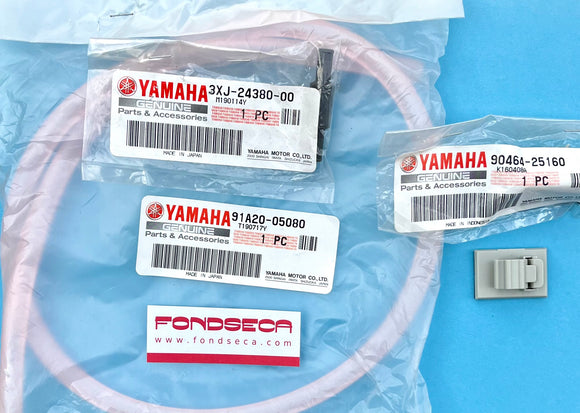 Yamaha TZ250 breather kit. 4 piece.