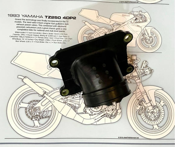 Yamaha TZ250 1991-1999 Intake Rubber 3YL-13555-00/01