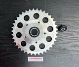Yamaha TZ250 Rear Sprocket & Sprocket Carrier Offer. 1991 to 2002.