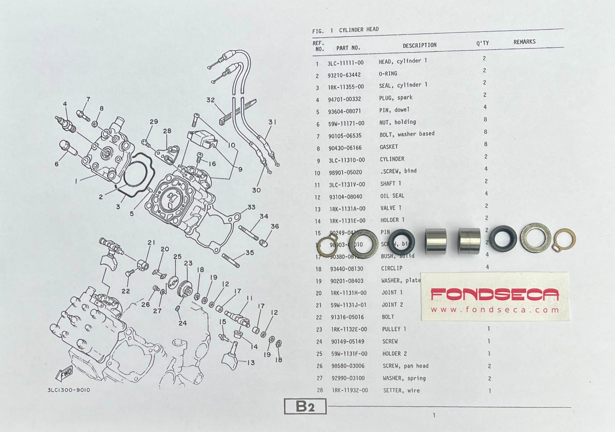 Yamaha TZ250 Parts – Page 11 – Fondseca