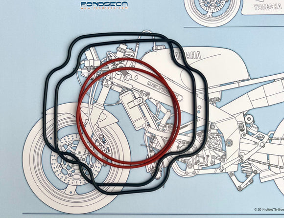 Yamaha TZ250 1986-‘89 Cylinder o-ring Set of 4 1RK-11355-00 93210-63442