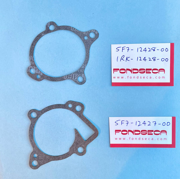 Yamaha TZ250 Water Pump Gaskets. Pair 1981-1987.  5F7-12427-00 5F7-12428-00