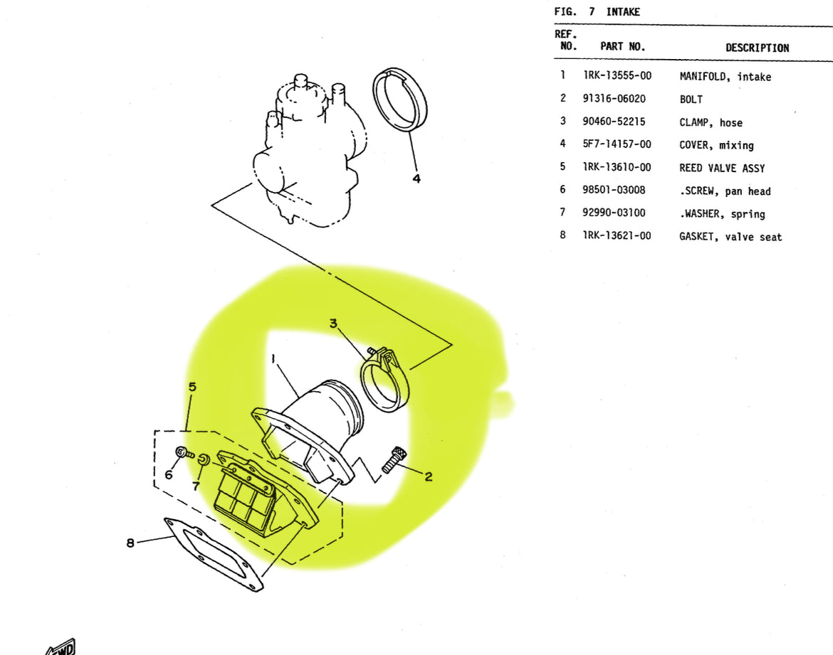 Yamaha TZ250 Parts – Page 11 – Fondseca