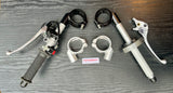 Yamaha TZ250 52mm Harris Clip-on handlebar clamps. 1991-2010