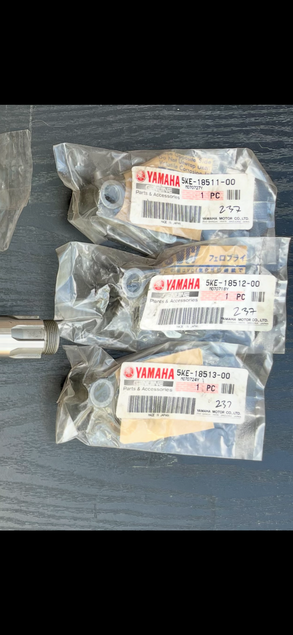 Yamaha TZ250 Shift fork 5KE-18513-00
