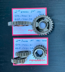 Yamaha TZ250 2nd Gear Set 19t/27t. 1981-2010