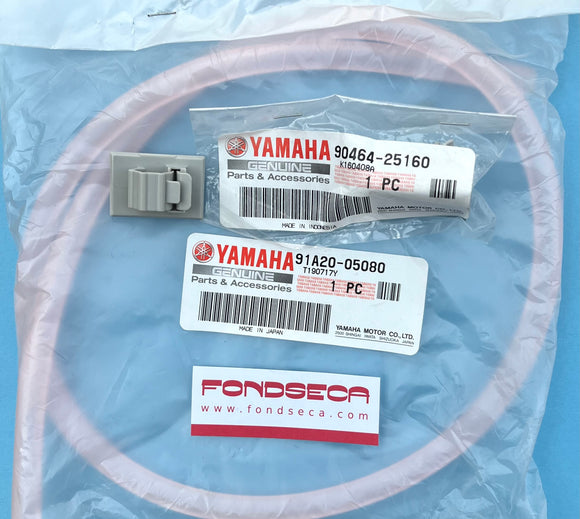 Yamaha TZ250 vent hose kit. 3 piece.