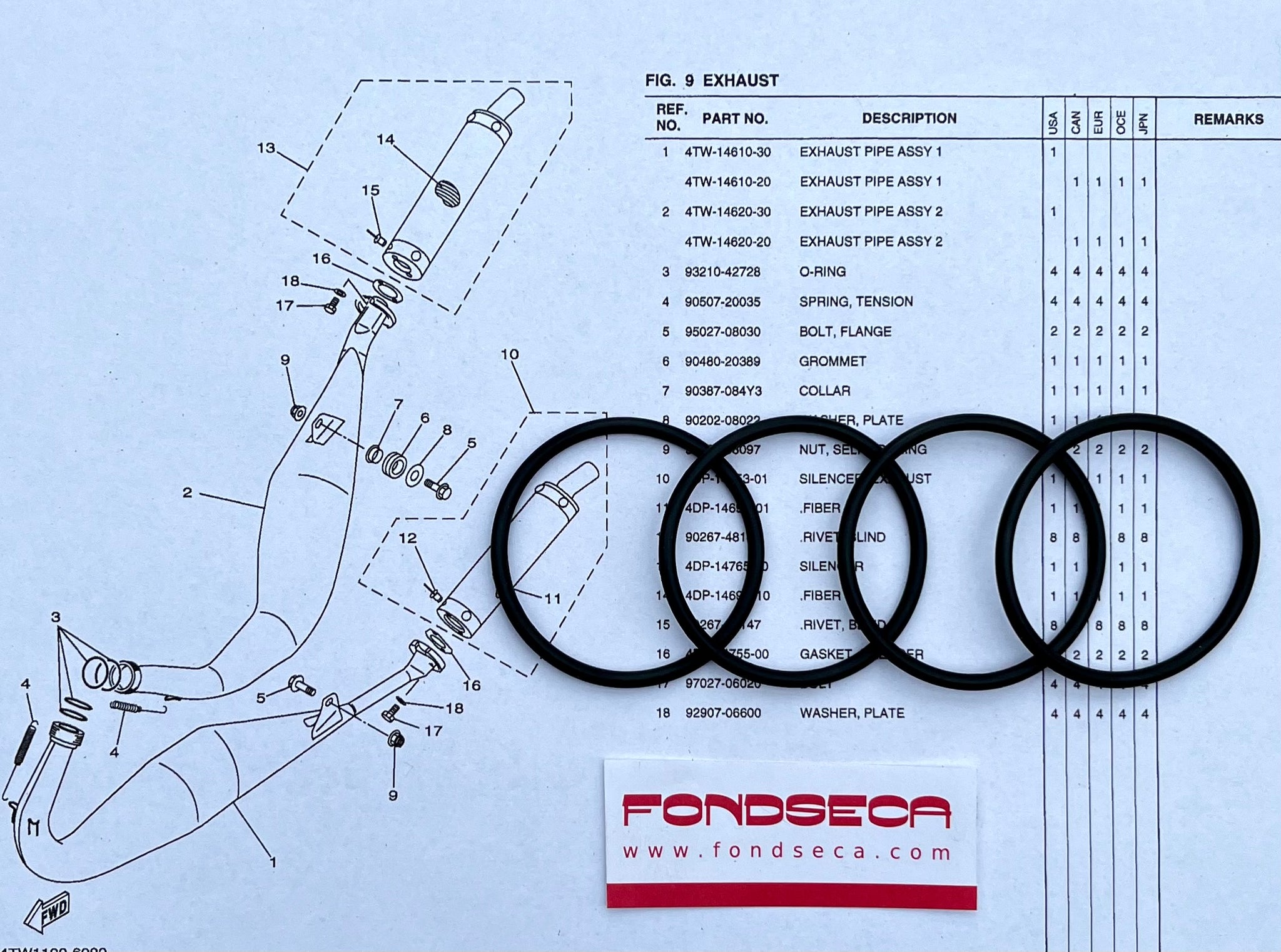 Yamaha TZ250 Parts – Page 3 – Fondseca