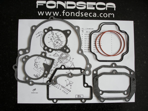 Yamaha TZ250 S,T Reed Block Gaskets. 1RK-13621-00 Pair. 1986-1987